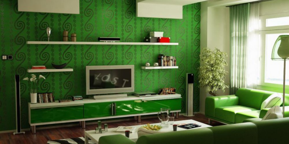 Yeşil Renk ile Ev Dekorasyonu